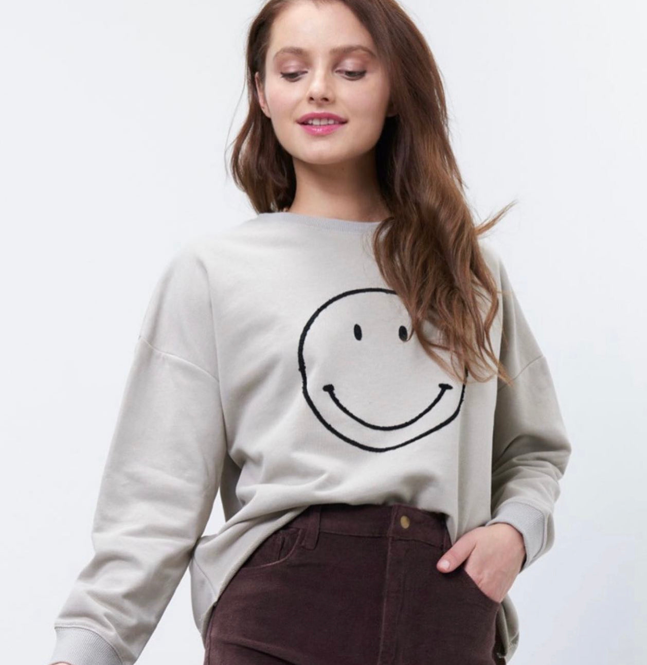 Adult smiley sweater