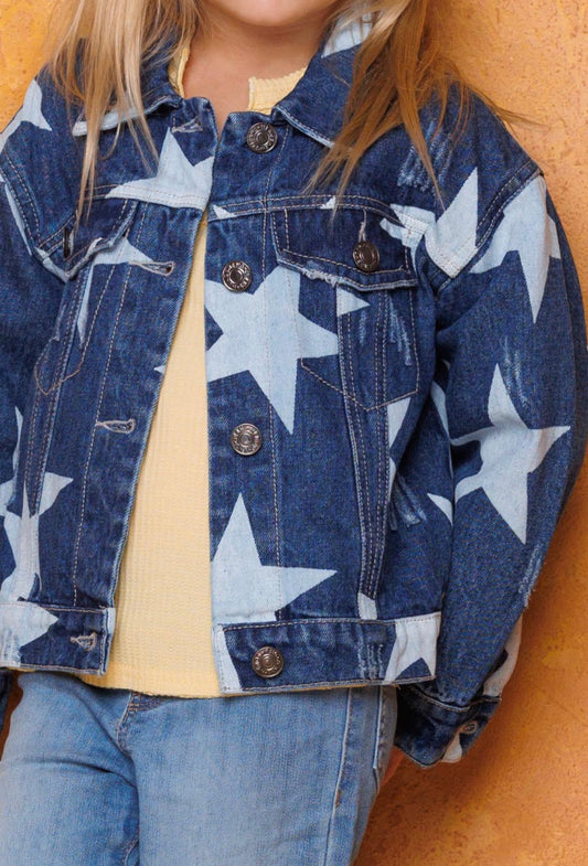 Star denim jacket