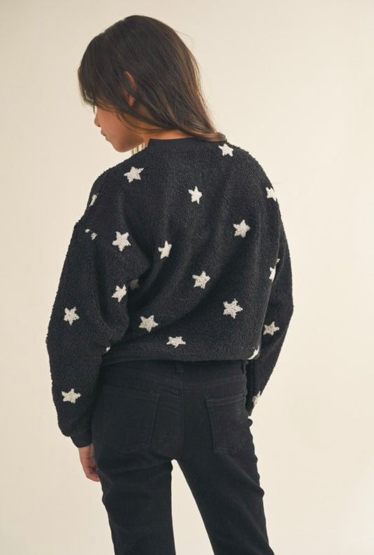 Henley star sweater