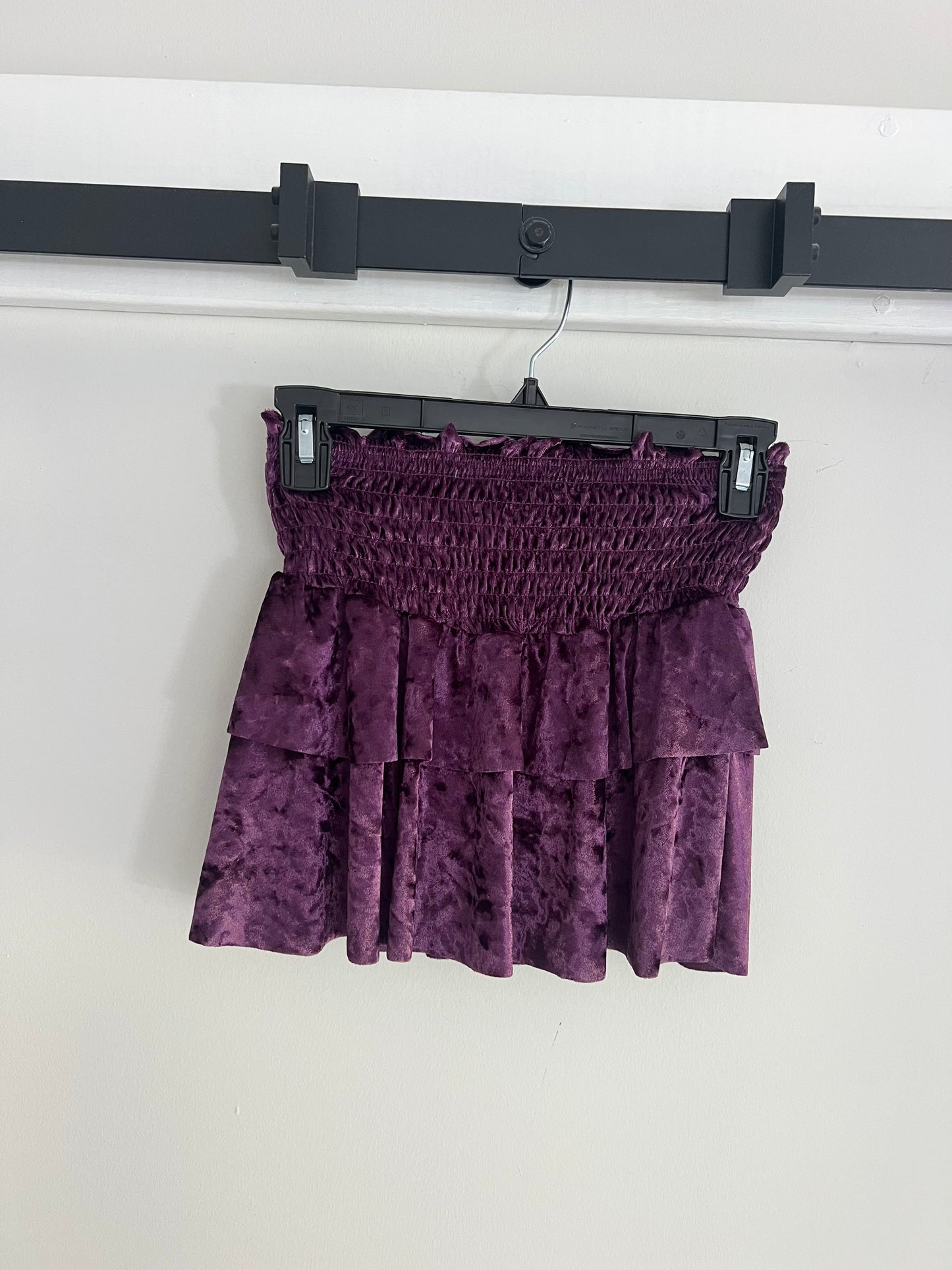 Velvet skirt