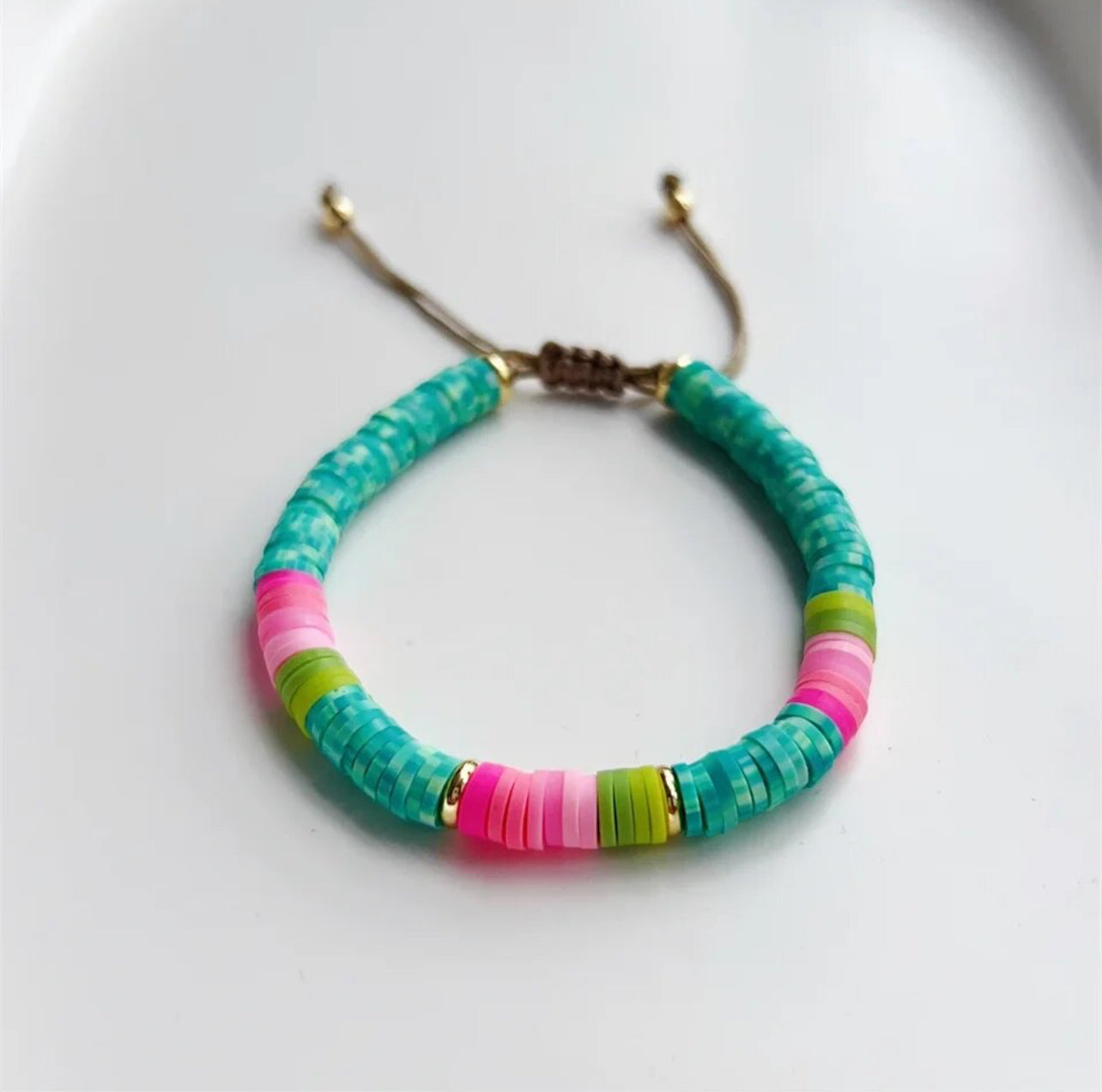 Sorbet disk bracelet