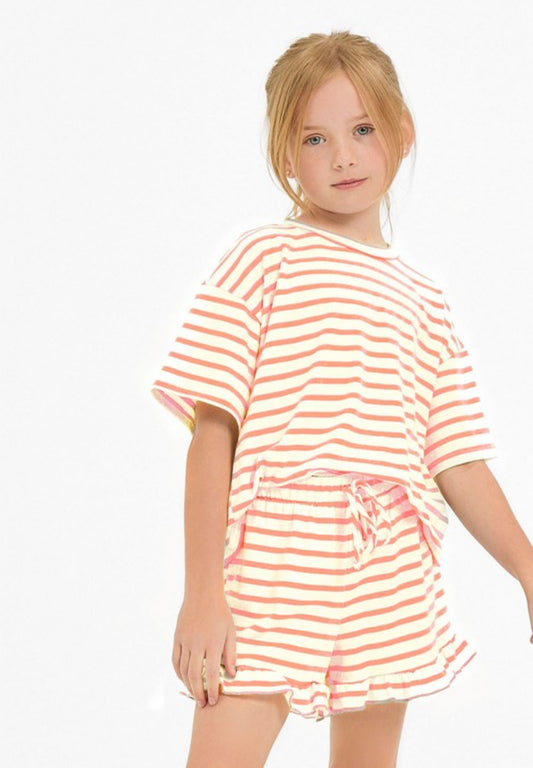 Sunset stripe chill set